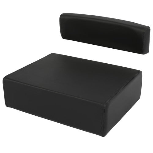 Black Seat Bottom Cushion and Back for John Deere A B D G R 50 70 80 520 620 720 820
