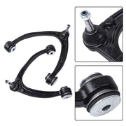 DURAFORCE 14pc For GMC Sierra 1500 2007-2013 Front Upper Lower Control Arms Wheel Hub 4WD