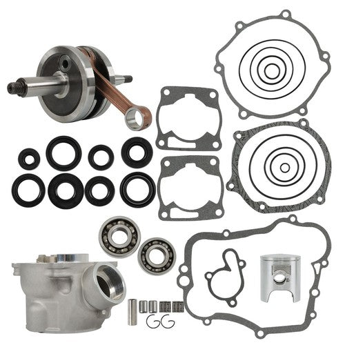DURAFORCE Complete Engine Rebuild Kit Cylinder Piston Crankshaft For Yamaha YZ85 2002-2014