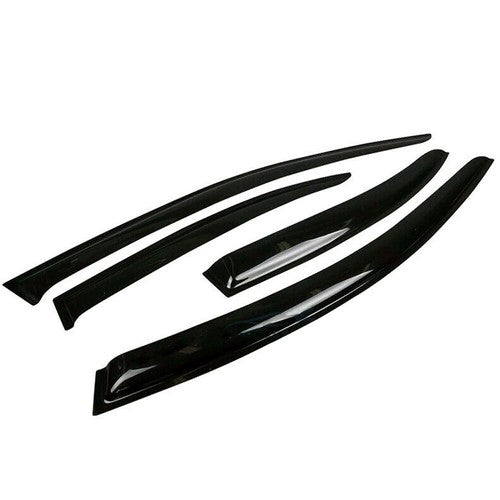 DURAFORCE Window Visors Sun Rain Guard Deflector For Mitsubishi Lancer Acrylic 4Door 08-17