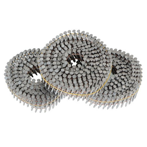 DURAFORCE Full Round-Head Hot-Dipped Galvanized 3600× 1-1/4"× 0.092" Ring Coil Siding Nail