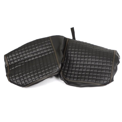 DURAFORCE For Club Car Precedent Seat Cushion Black Golf Cart Diamond Seat Cover Kit