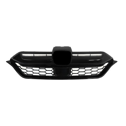 DURAFORCE For Honda CR-V 2020 2021 2022 Front Upper Grille and 2pcs Chrome Trim Plastic
