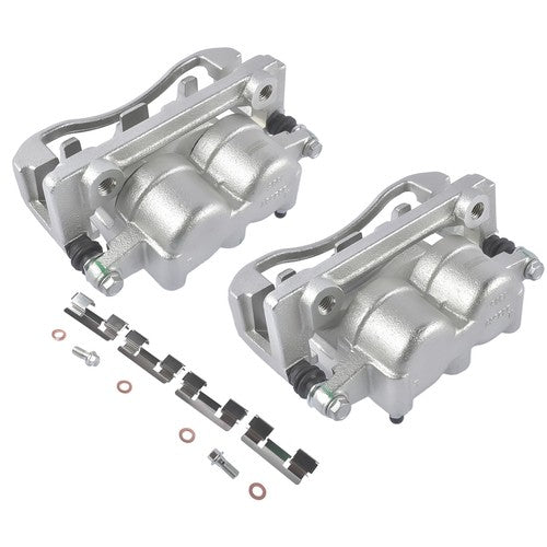 DURAFORCE 2x Front Left & Right Brake Calipers for Infiniti QX56 Nissan Titan Armada 5.6L