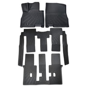 DURAFORCE 3 Row Floor Mat TPE Liner All Weather for Kia Carnival MPV 8 Models 2022 25