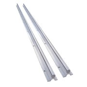 DURAFORCE 4Pcs SBR16UU Bearing Blocks with 2Pcs SBR16-1500mm Linear Guide Rails