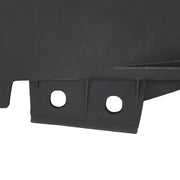 DURAFORCE For 2019-2021 Chevrolet Silverado 1500 Black Plastic Front Bumper W/O Vents