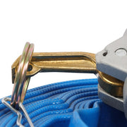 DURAFORCE For Pool 1-1/2" x 25ft PVC Irrigation Discharge Hose With Aluminum Connectors