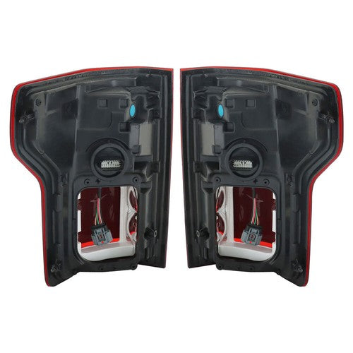 DURAFORCE Fit For Ford F150 2018-2020 LED w/Blind Spot Quality Driver Passenger Tail Light