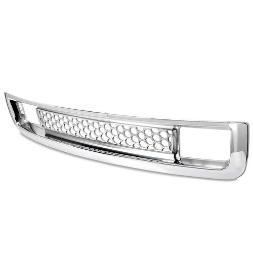 DURAFORCE for 07 13 GMC Sierra 1500 Denali Pickup Bottom Lower Bumper Mesh Grille Chrome