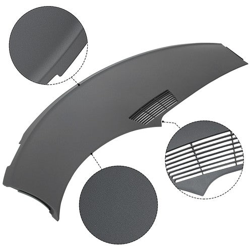 Molded Dash Pad with Defrost Louvers for Chevy Camaro 1993-1996 Direct Replacement