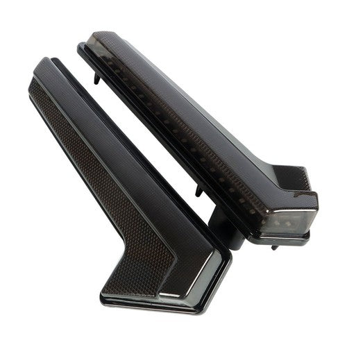 DURAFORCE For Polaris RZR XP 1000 XP TURBO S 2009-2020 UTV Smoked LED Tail Brake Lights