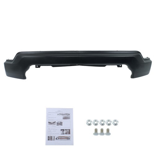 DURAFORCE Durable Split-type Black Front Bumper Assembly Fit For GMC Sierra 1500 2019-2021