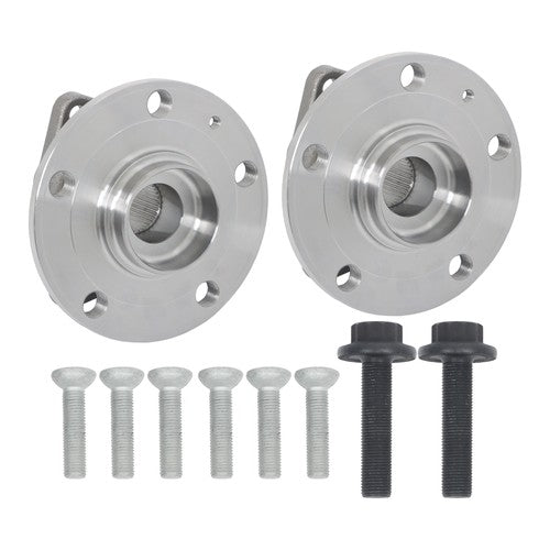 DURAFORCE 2Pc Front or Rear Wheel Hubs Bearing Assembly For Audi A3 Q3 S3 VW Jetta Golf