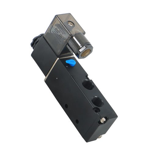 DURAFORCE Stock 110VAC Pneumatic Electric Solenoid Air Valve 5 Way 2 Position 4V210-08