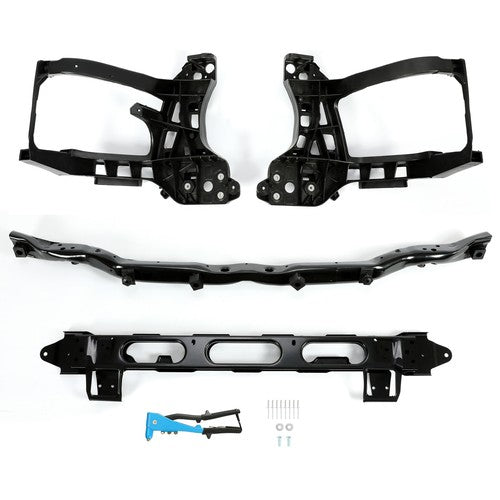 Front Radiator Support With LH RH Headlight Bracket For Dodge Ram 2500 3500 10-12