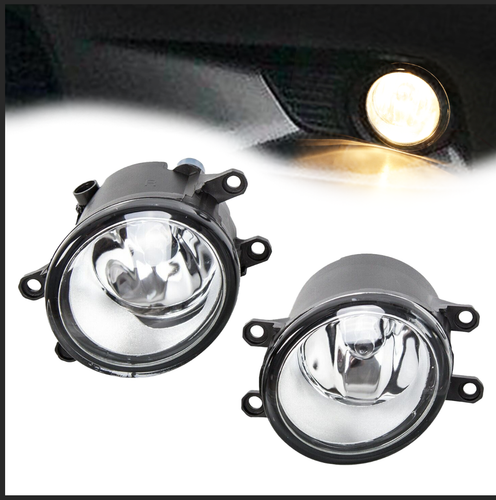 DURAFORCE Pair Fog Lights Left And Right Side For Toyota RAV4 Camry Yaris Lexus LX570