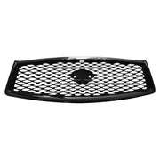 DURAFORCE Fit 2014-2017 Infiniti Q50 Sport Front Bumper Black Grille & Fog Light Cover