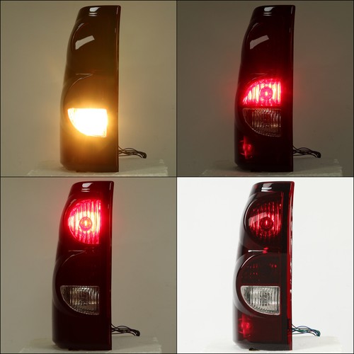 Tail Lights Brake Lamps with Bulbs for 2003-2006 Chevy Silverado 1500 2500 3500 HD
