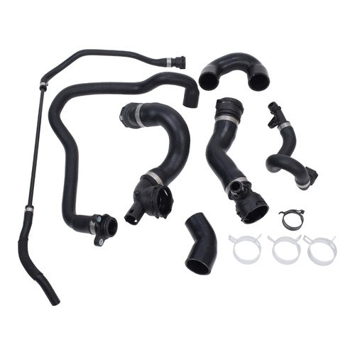 DURAFORCE 7 Hoses Radiator Coolant Water Hose Pipe Kit Fit For 07-11 BMW E90 128i 328i N51