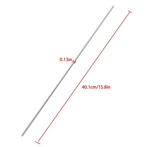 DURAFORCE ER308L 1-lbs 1/8" × 16" Stainless Steel Welding Rod - TIG Filler Rod, TIG Rod