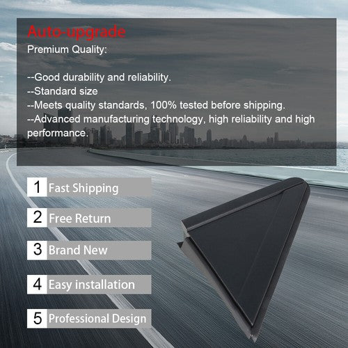 DURAFORCE For Grand Caravan 2008-20 Country&Town Mirror Flag Applique Front Driver Left
