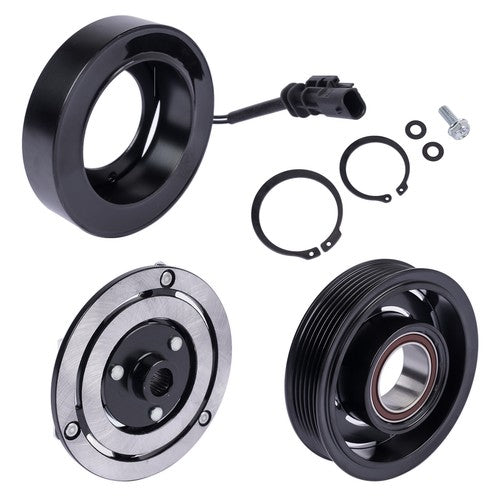 DURAFORCE AC Compressor Clutch Kit for Chevrolet Colorado WT Z71 GMC Canyon SLT SLE 3.6L