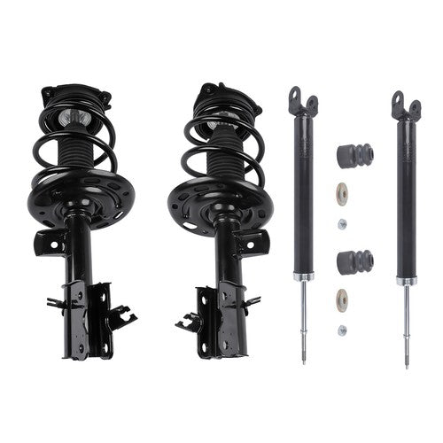 DURAFORCE Front Struts + Rear Shock Absorbers For Nissan Altima 2.5L l4 3.5L V6 2007-2012