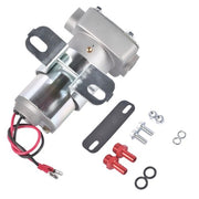 DURAFORCE Universal High Volume Ford Chevy Mopar Electric Fuel Pump 97GPH Chrome F53001C