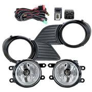 DURAFORCE Driver+Passenger Side Fog Lights w/Bulbs+Wiring For Toyota Sienna LE 3.5L 11-17