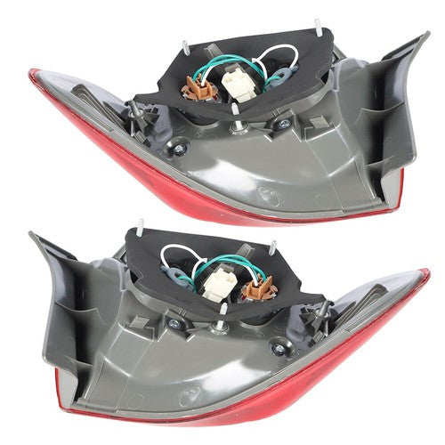DURAFORCE For 09-10 Toyota Corolla Rear Left & Right Side Outer Tail Light Brake Lamp 2Pc