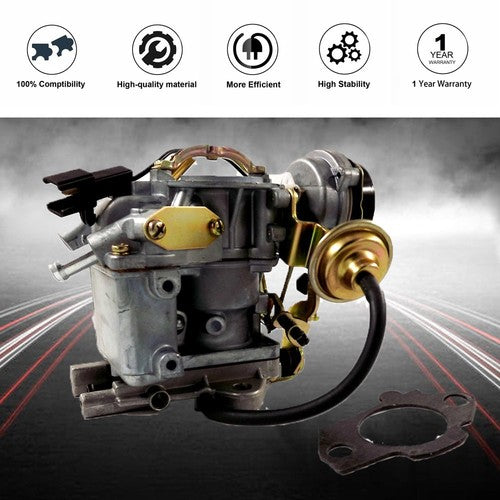 DURAFORCE Carburetor Fit For Ford F100 F150 F250 F350 Bronco 1965-1985 1-barrel Carb