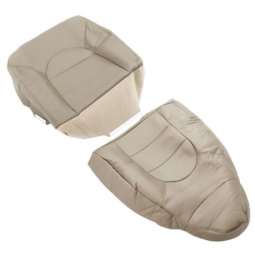 DURAFORCE Driver & Passenger Leather Seat Cover New For Ford Ford F250 F350 F450 1999-2000