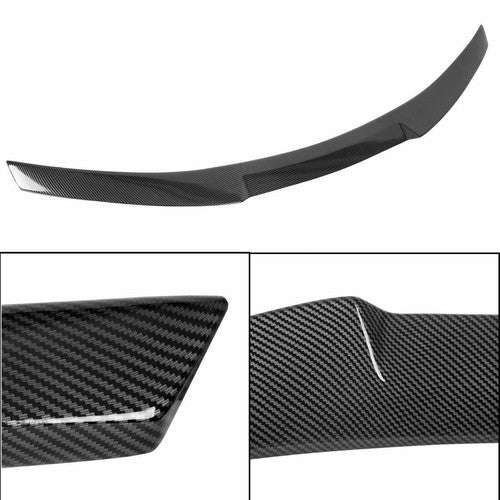DURAFORCE For 2014-2024 Infiniti Q50 M4 Style Rear Trunk Spoiler Wing Carbon Fiber Style