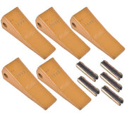 DURAFORCE 23 230 Series 230S Bucket Teeth with 23TF/23FP Flex Pins for Excavator 5 Piece