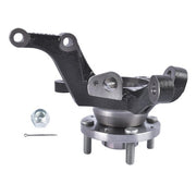 DURAFORCE Front Left Steering Knuckle Assembly for Chevy Aveo 1.6L L4 2004-2011 96535190
