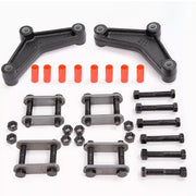 DURAFORCE Tandem Axle Trailer Spring Suspension Shackle Kit for Double Eye Spring
