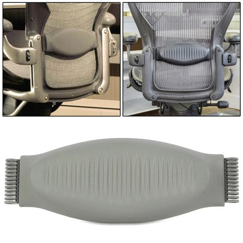 DURAFORCE Lumbar Back Support Pad Size B GRAY For Herman Miller Aeron Office Chair