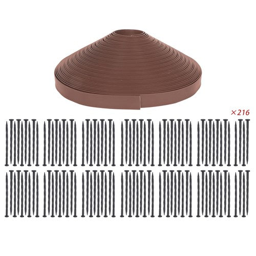 DURAFORCE 2 inches high 246 feet Garden edge lawn grass stone isolation strip