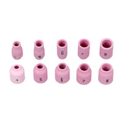 DURAFORCE 63PCS TIG Welding Fittings Accessories kit Nozzle Collets Body Gas Lens