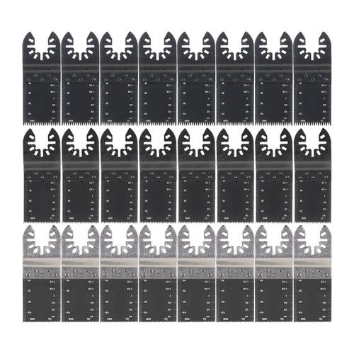 DURAFORCE 48PCS Metal Wood Universal Oscillating Multitool Quick Release Saw Blades Kit
