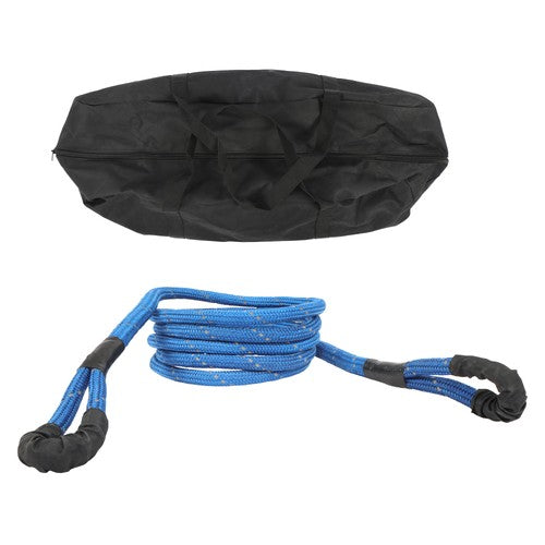 DURAFORCE 30000 LBS Blue Recovery Power Tow Rope 7/8" x 30' Energy Truck Tow Snatch Strap