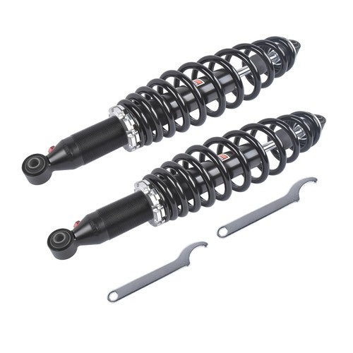 DURAFORCE 2Pcs Front Shocks Black for Can-Am Outlander 570 650 850 1000 Renegade 500 570