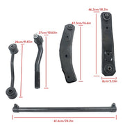 DURAFORCE 15x Outer Tie Rod Ends Control Arms Ball Joint For Jeep Grand Cherokee 1999-2004
