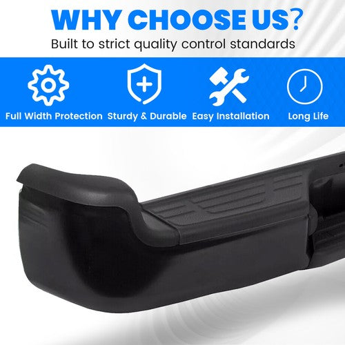 Complete Black Rear Bumper Assembly for 2005 2015 Tacoma 05 15 SR5