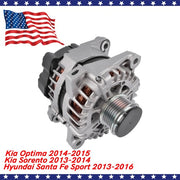 DURAFORCE Alternator for Hyundai Santa Fe Sport 2013-2016 Kia Optima 2014-2015 2.4L 150A