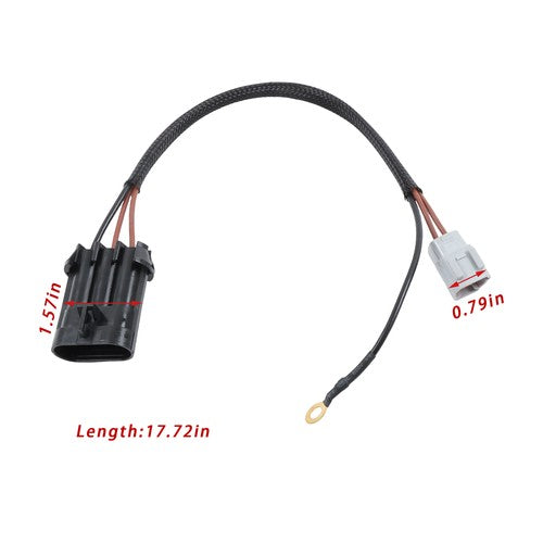 DURAFORCE Fuel Solenoid Harness Plug 6736515 For Bobcat A300 S300 T250 T300 Kubota V3300