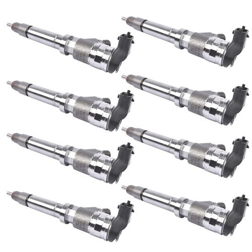 DURAFORCE 8x Fuel Injectors For GMC Duramax 07-10 6.6L 0445120082 0986435520 NEW