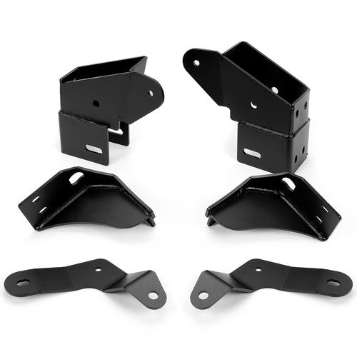 Front Control Arm Relocation Drop Brackets for Cherokee XJ 84 01 with 4 5 8 Inch Lift