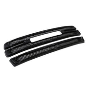 DURAFORCE For 2019-2022 GMC Sierra 1500 SLT AT4 Grille Covers Grill Overlay Gloss Black